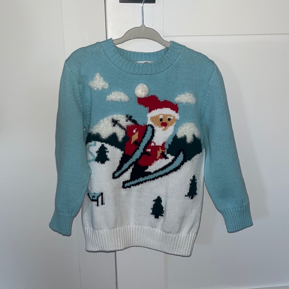 H&M Santa Ski sweater 🎅🎿🌲